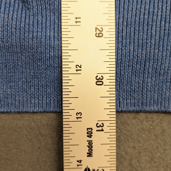 Vineyard Vines Mens Hamilton 1/4 Zip Sweater Blue Size XXL - Picture 6 of 10